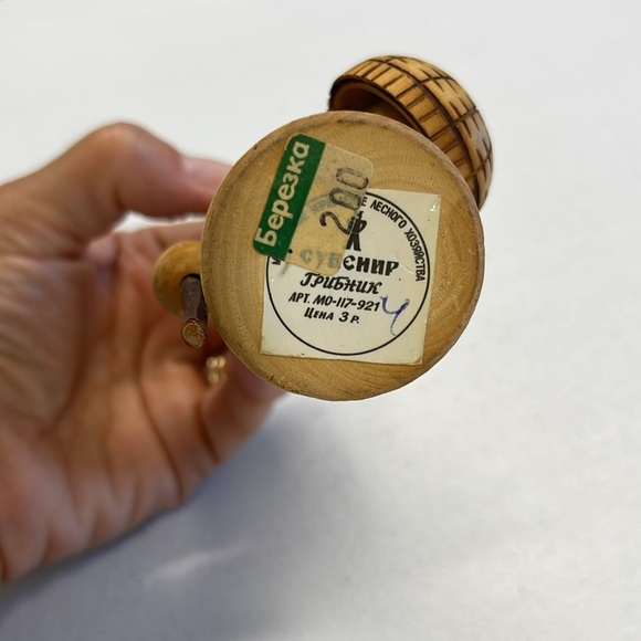 Vintage Russian Warrior Carved Figurine - Picture 7 of 7